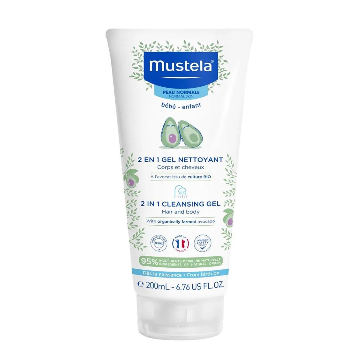 Mustela 2In1 Cleansing Gel 200Ml